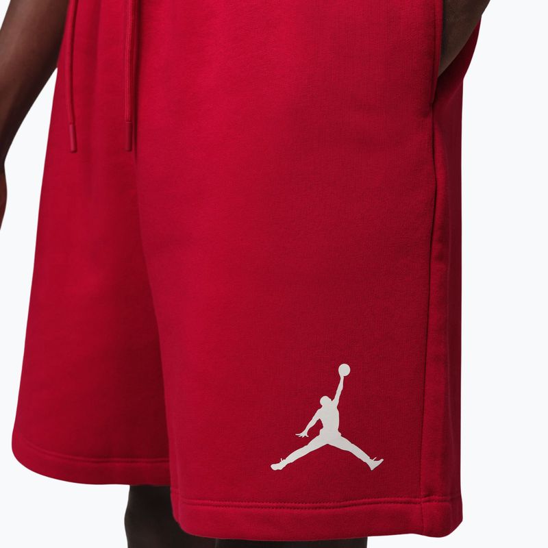 Férfi rövidnadrág Jordan Fleece gym red/white 5