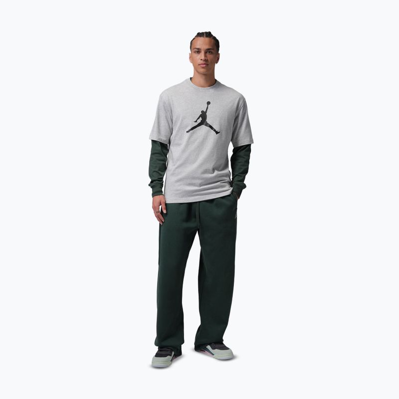 Férfi póló  Jordan grey heather/black 2