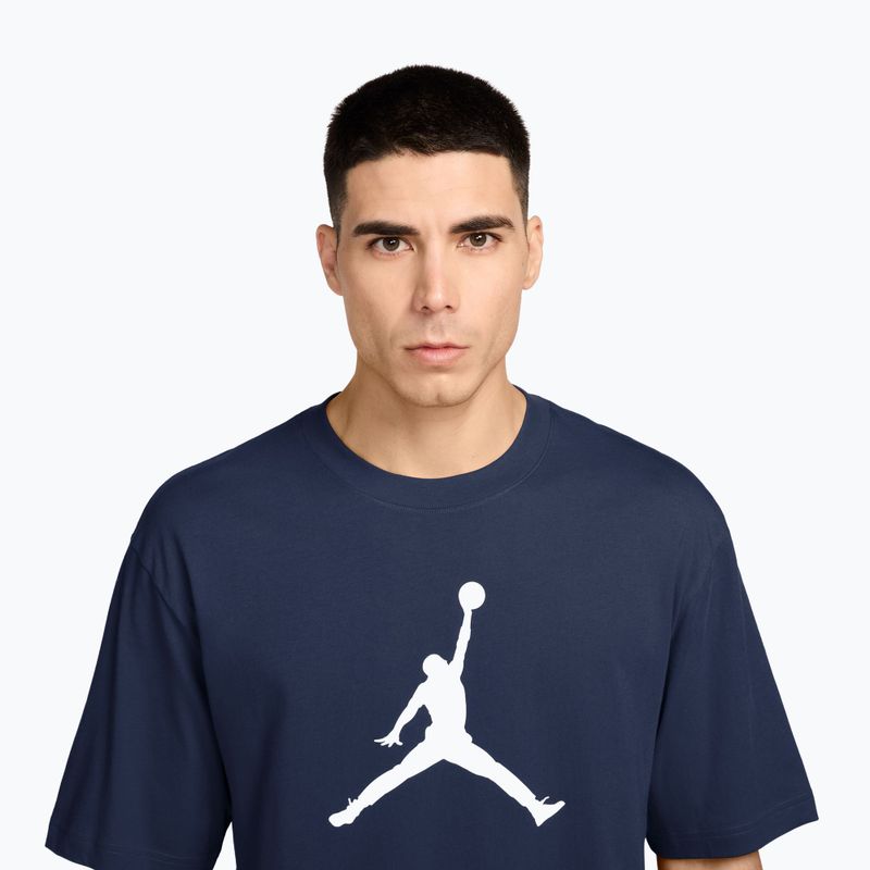 Férfi póló  Jordan midnight navy/white 3