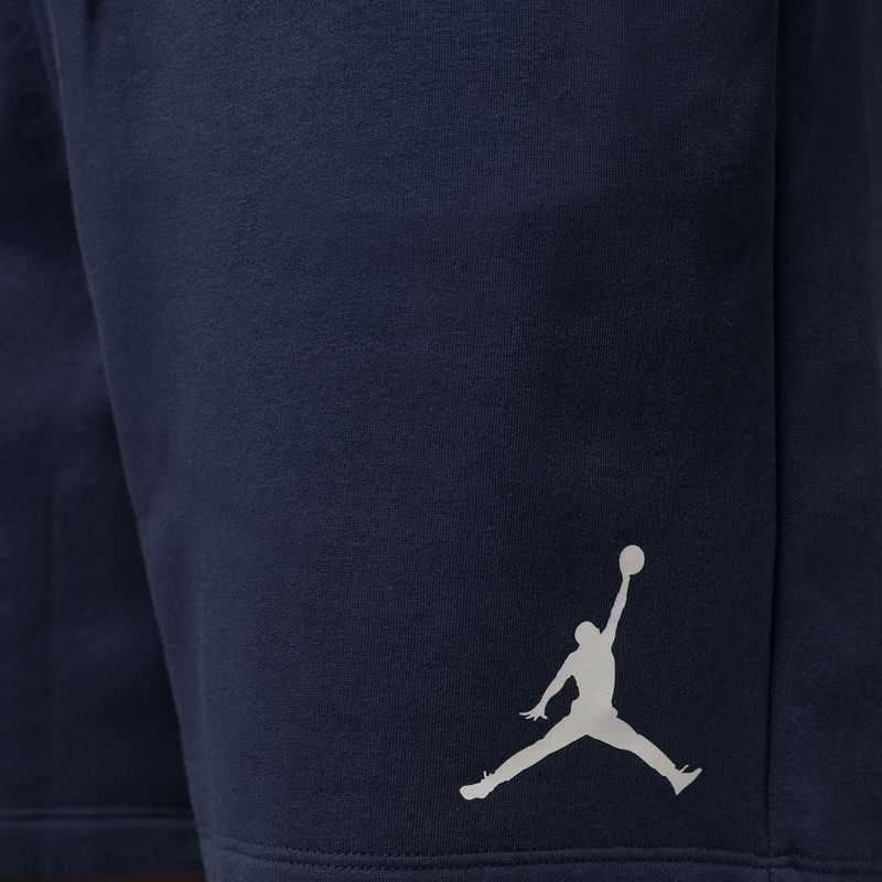 Férfi rövidnadrág Jordan Fleece midnight navy/white 7