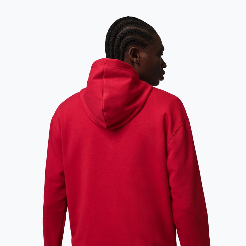 Férfi pulóver Jordan Pullover Hoodie gym red/white 4