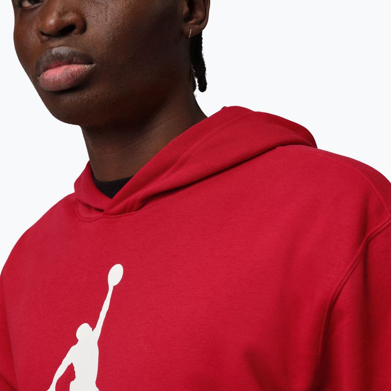 Férfi pulóver Nike Jordan Pullover Hoodie gym red/white 5