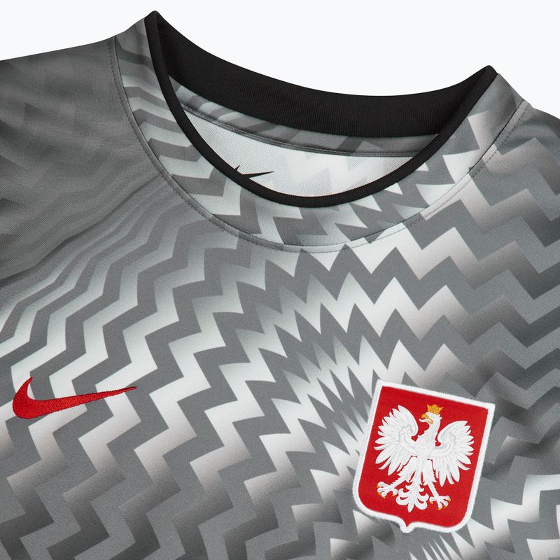 Férfi focimez Nike Dri-Fit Poland Pre-Match 2026 pure platinum/cool grey 4