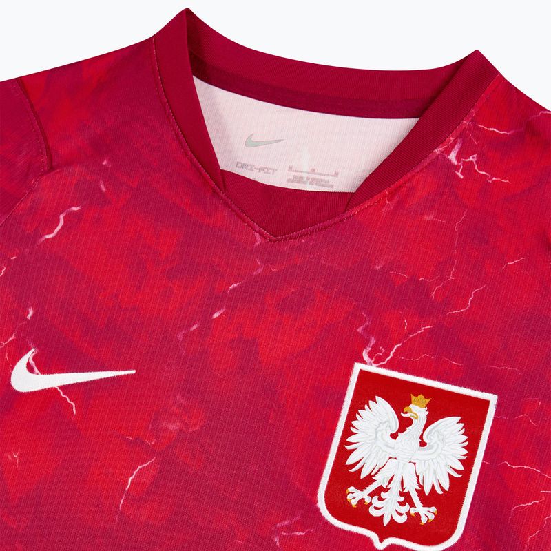 Férfi focimez Nike Dri-Fit Poland Stadium Away 2026 noble red/sport red 4