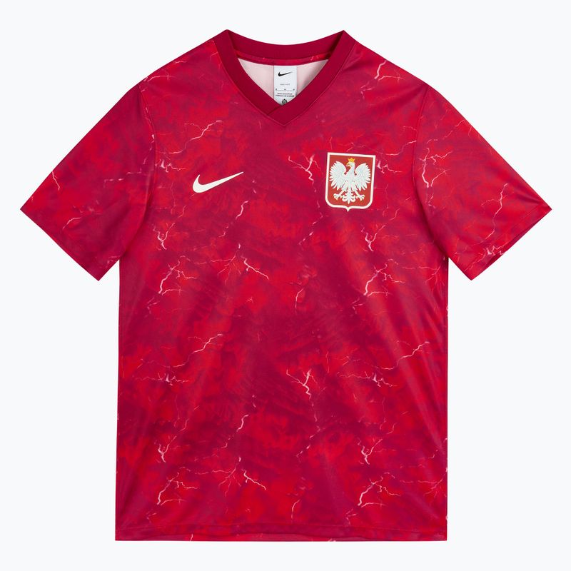 Férfi focimez Nike Dri-Fit Poland Away 2026 noble red/sport red 3