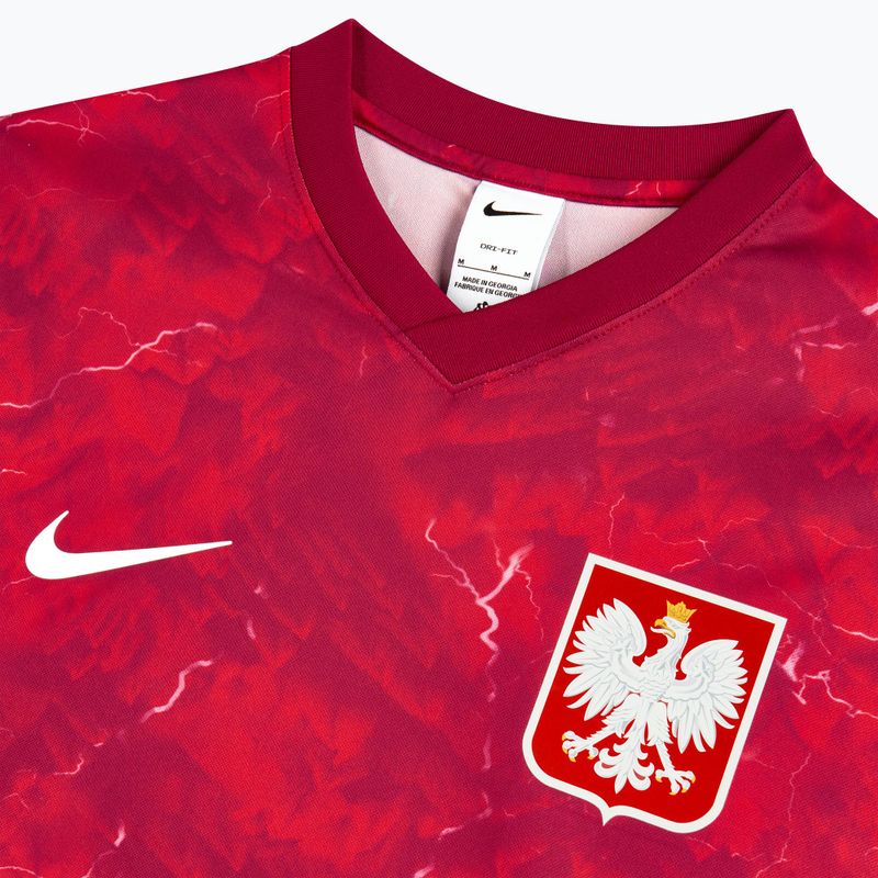 Férfi focimez Nike Dri-Fit Poland Away 2026 noble red/sport red 4