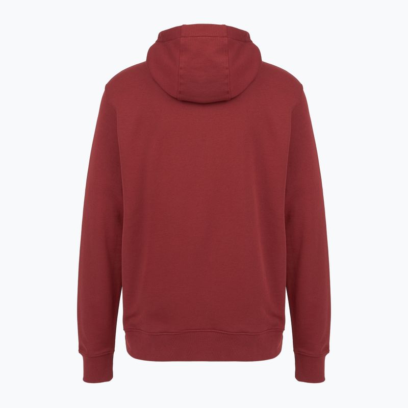 Férfi pulóver Nike Pullover Hoodie team red 2