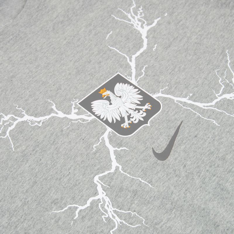 Férfi focimez Nike Graphic Poland dark grey heather 3