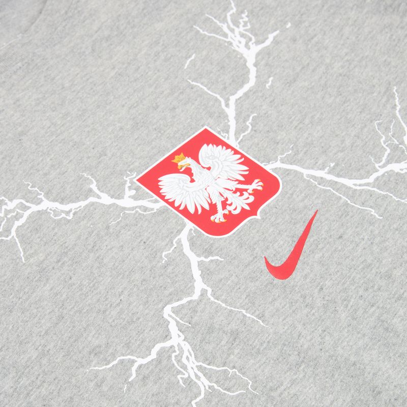 Férfi focimez Nike Graphic Poland dark grey heather 3
