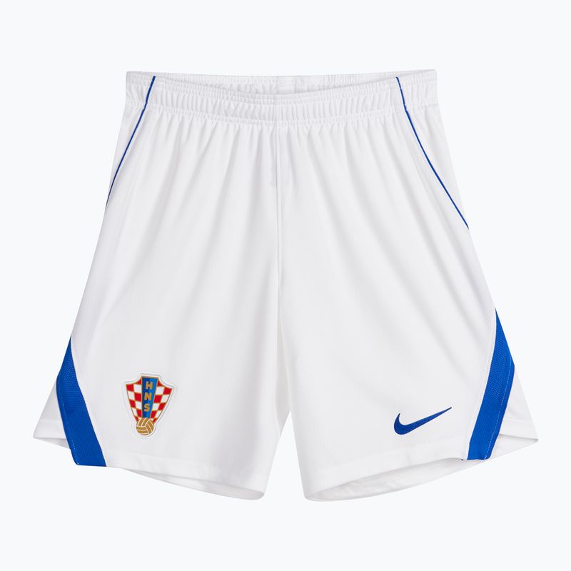 Férfi futball rövidnadrág Nike Dri-Fit Croatia Stadium Home white 3