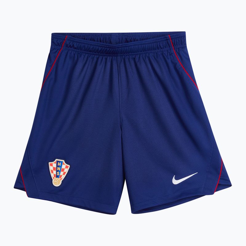 Férfi futball rövidnadrág Nike Dri-Fit Croatia Stadium Away deep royal blue 3