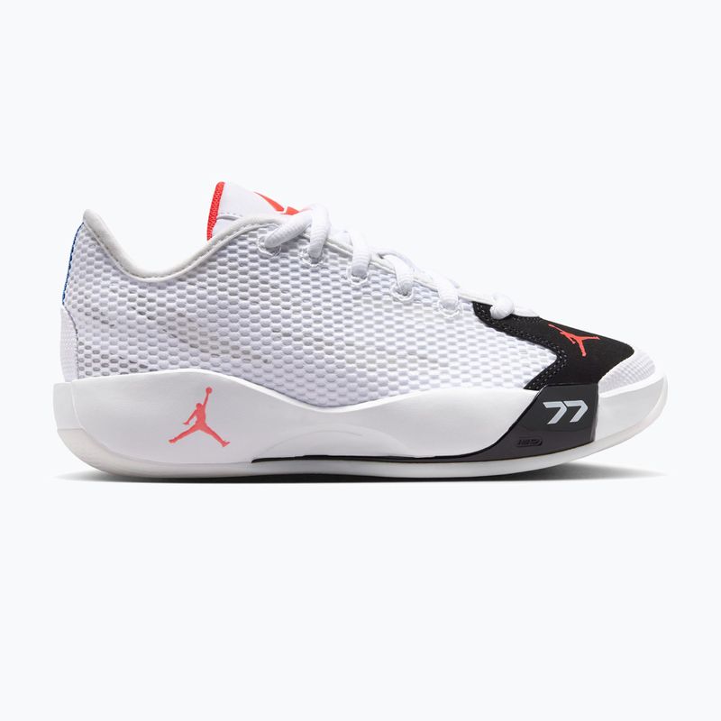 Gyermek kosárlabda cipők  Jordan Gap 77 GS Jr white/black/sail/bright crimson 8