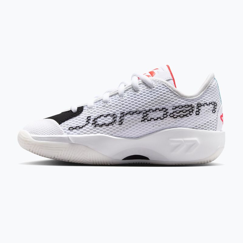Gyermek kosárlabda cipők  Jordan Gap 77 GS Jr white/black/sail/bright crimson 9