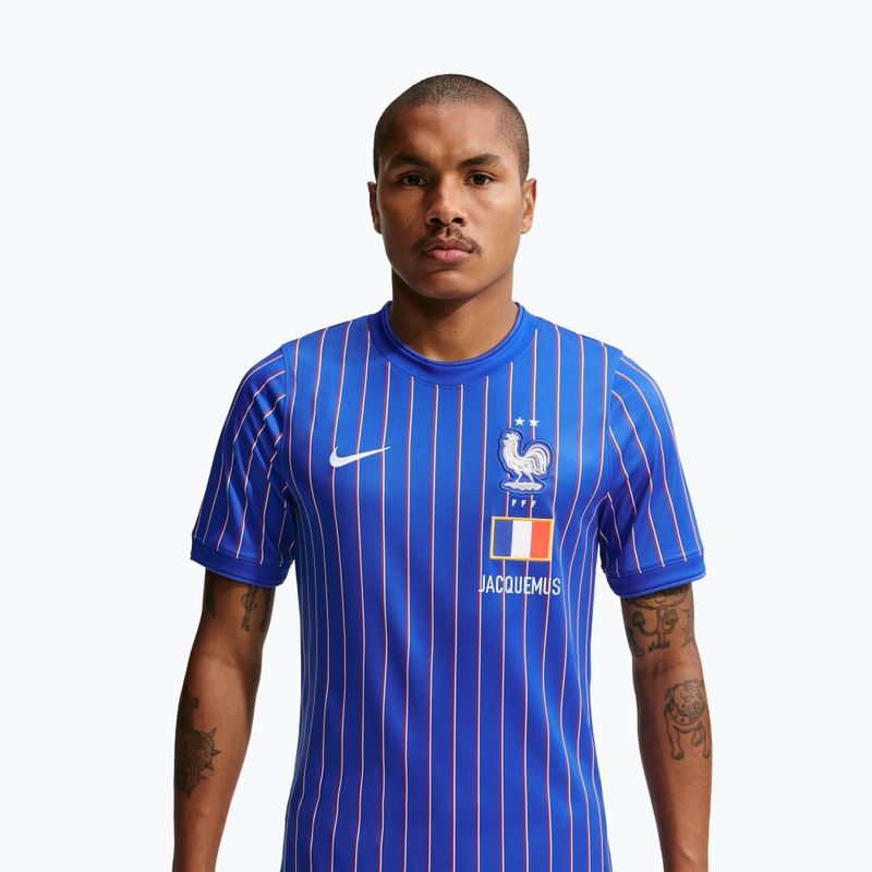 Férfi focimez Nike FFF Academy Pro Pre-Match game royal/university red/white 4
