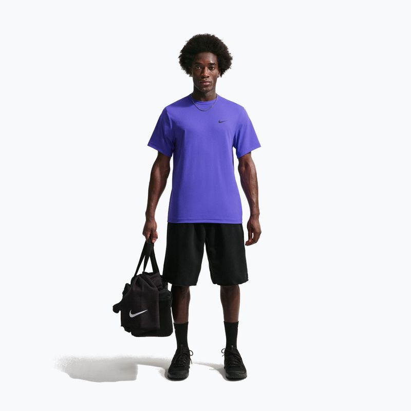 Férfi póló Nike Dri-Fit UV Hyverse persian violet/black 2