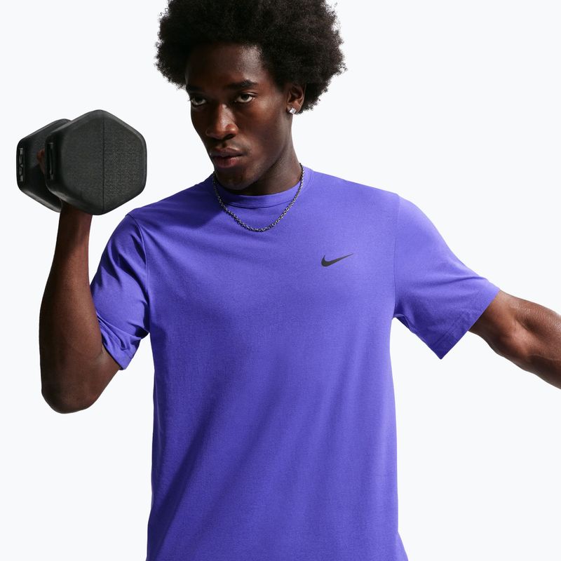 Férfi póló Nike Dri-Fit UV Hyverse persian violet/black 6
