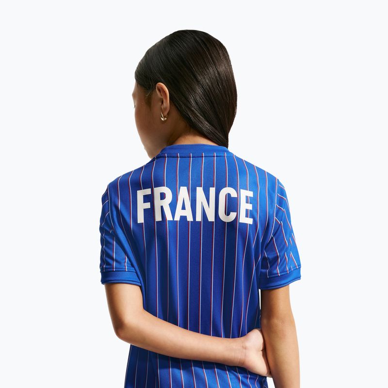 Gyerek focimez Nike France Pre-Match game royal/university red/white 6