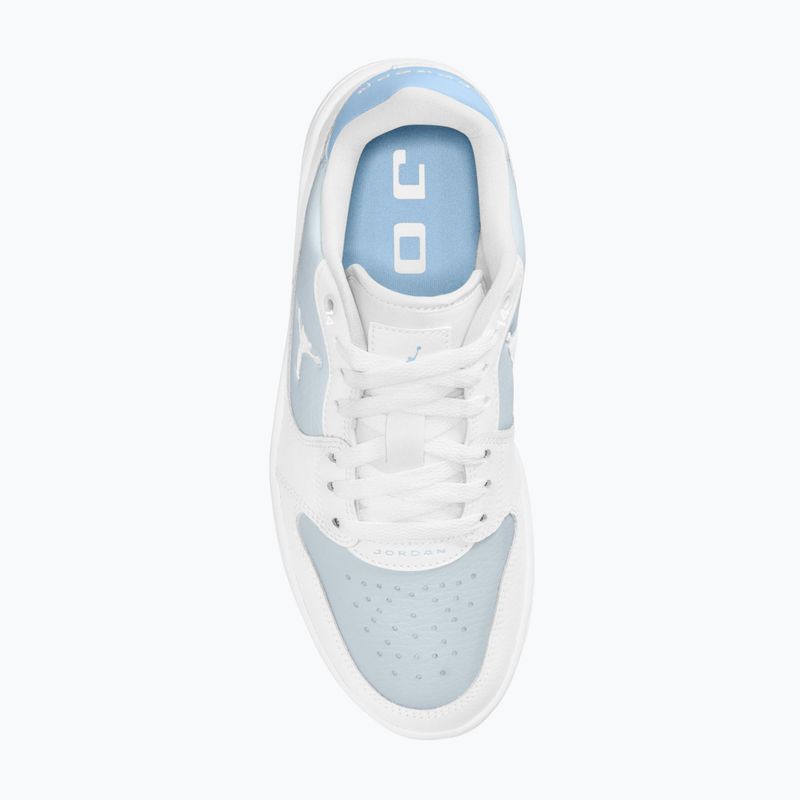 Női cipők Jordan Court Connect Low white/aura/psychic blue 4