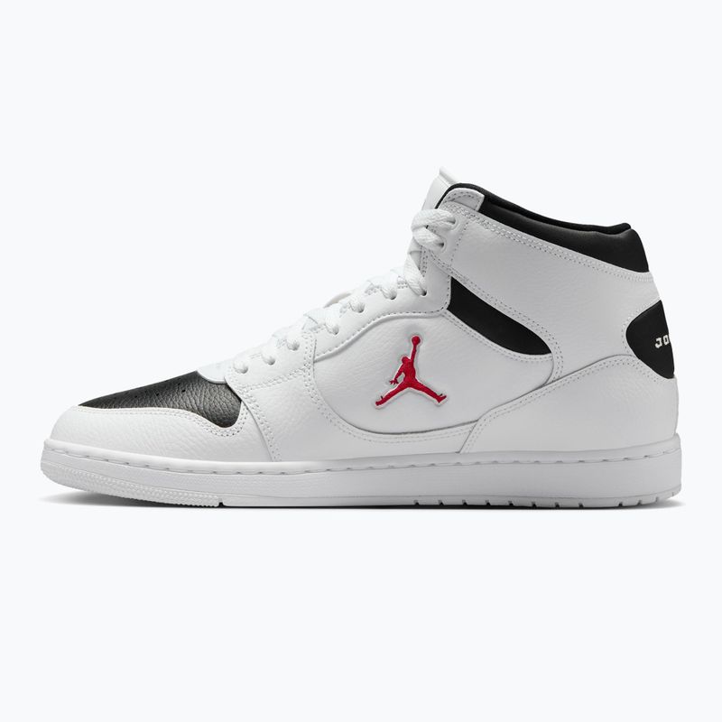 Férfi cipők Jordan Court Connect Mid white/black/gym red 2