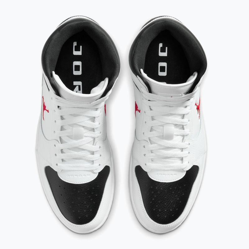 Férfi cipők Jordan Court Connect Mid white/black/gym red 4