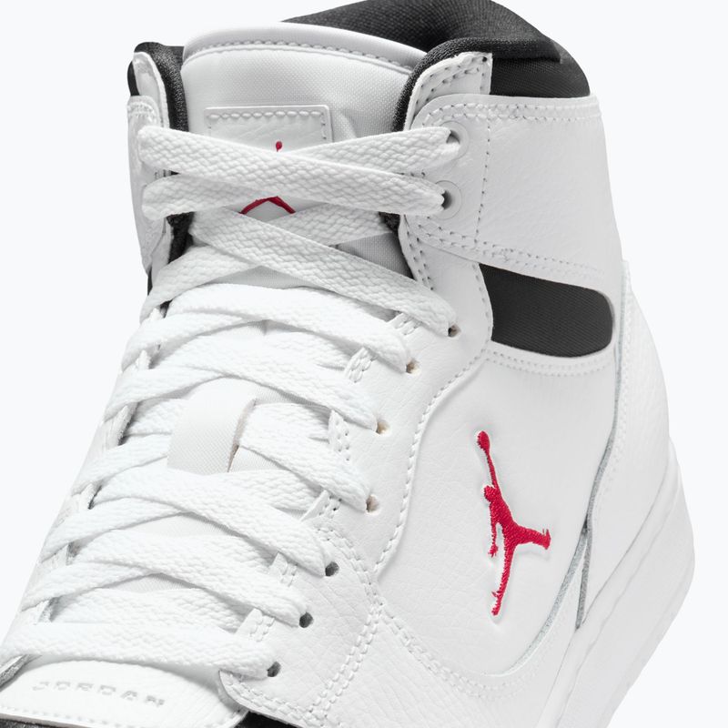 Férfi cipők Jordan Court Connect Mid white/black/gym red 5