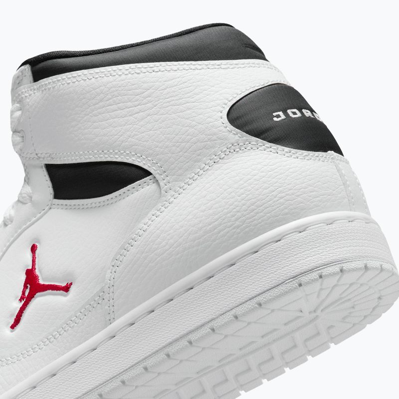 Férfi cipők Jordan Court Connect Mid white/black/gym red 6