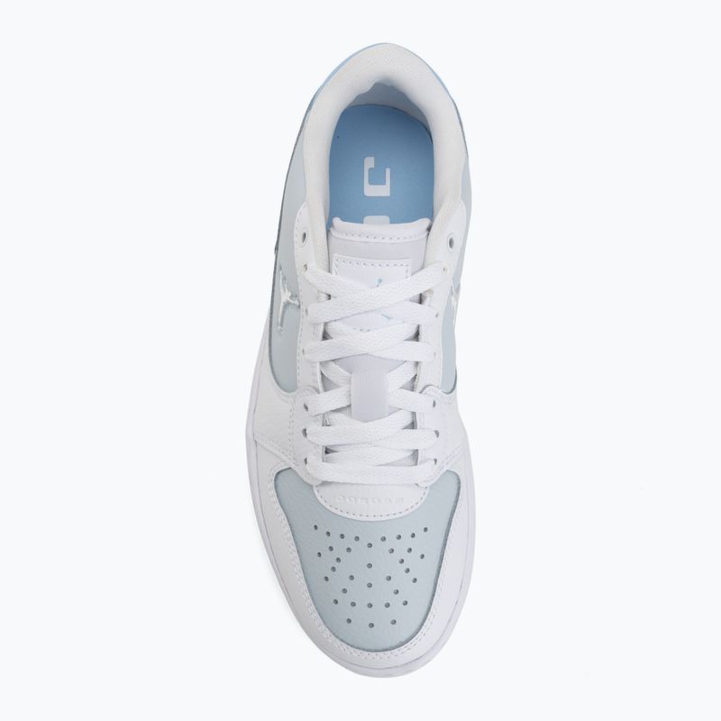 Női cipő Jordan Court Connect Low white/aura/psychic blue 5