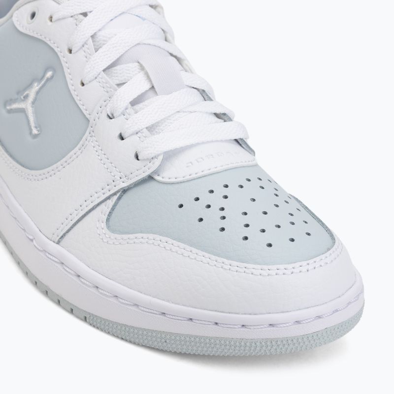 Női cipő Jordan Court Connect Low white/aura/psychic blue 7