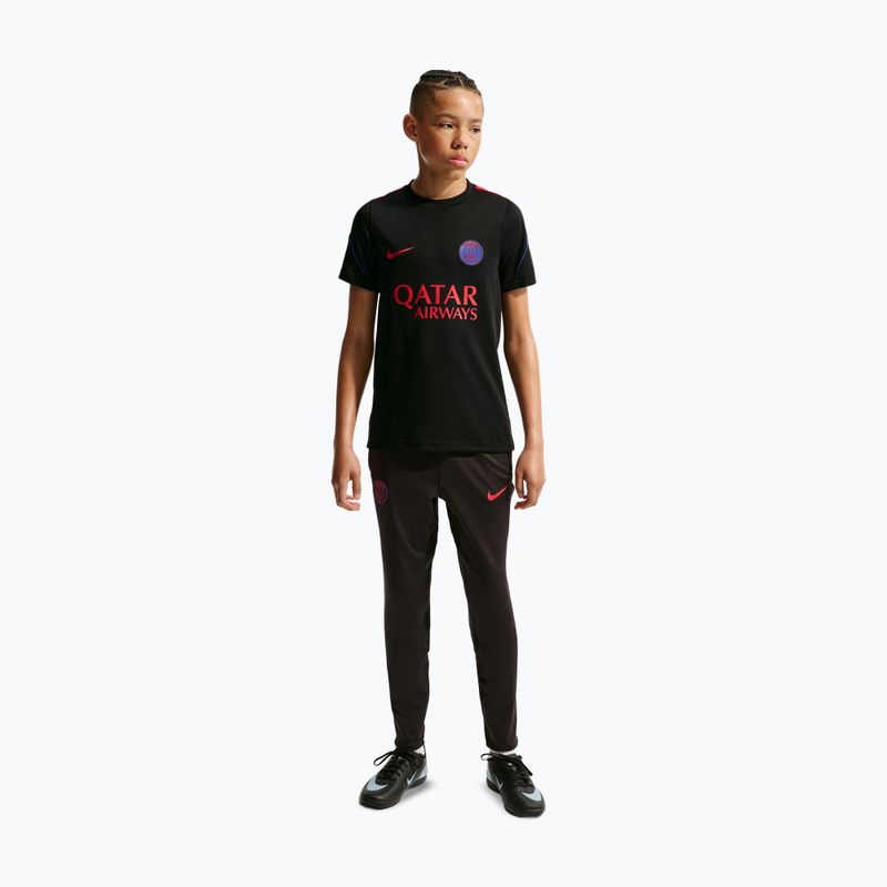 Gyerek focimez Nike Paris Saint-Germain Strike Dri-Fit black/hyper royal/global red/global red 3