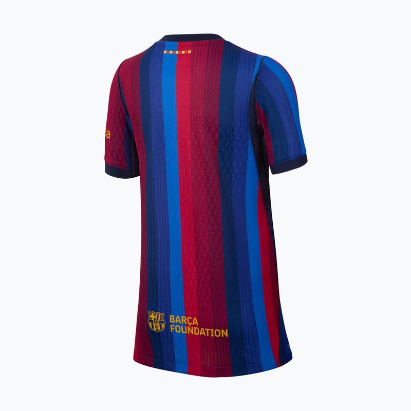 Gyerek focimez Nike FC Barcelona Dri-Fit ADV Match deep garnet/blue void 2