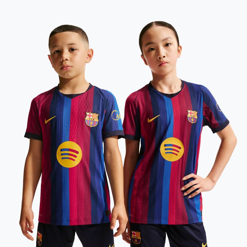 Gyerek focimez Nike FC Barcelona Dri-Fit ADV Match deep garnet/blue void 4