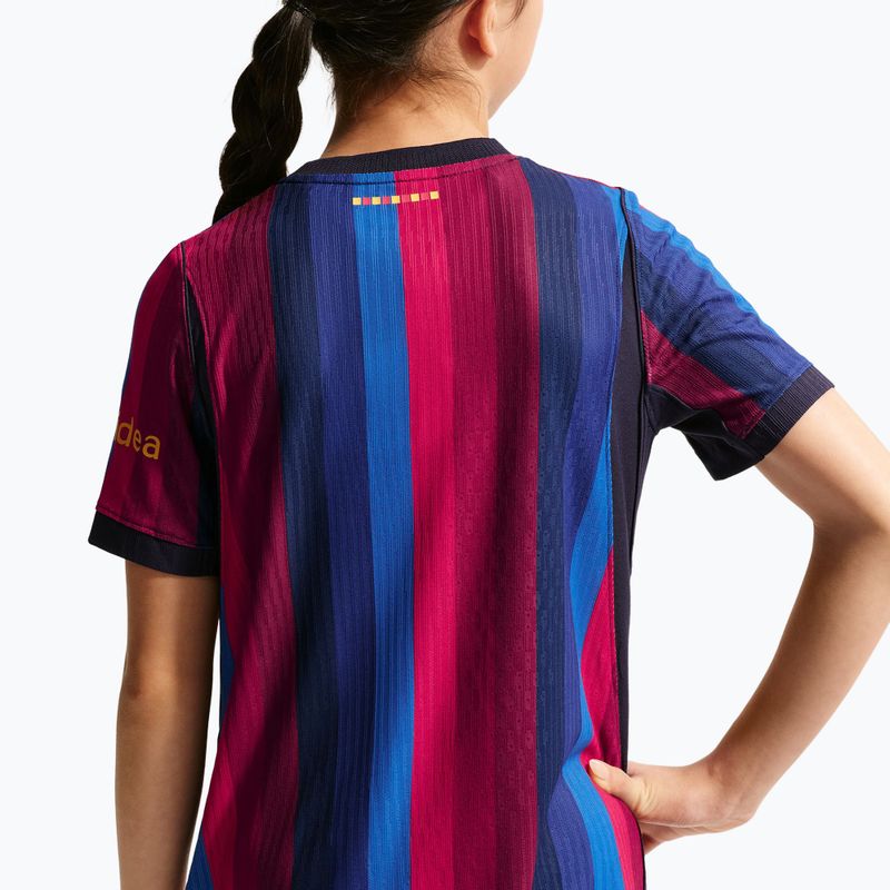 Gyerek focimez Nike FC Barcelona Dri-Fit ADV Match deep garnet/blue void 9