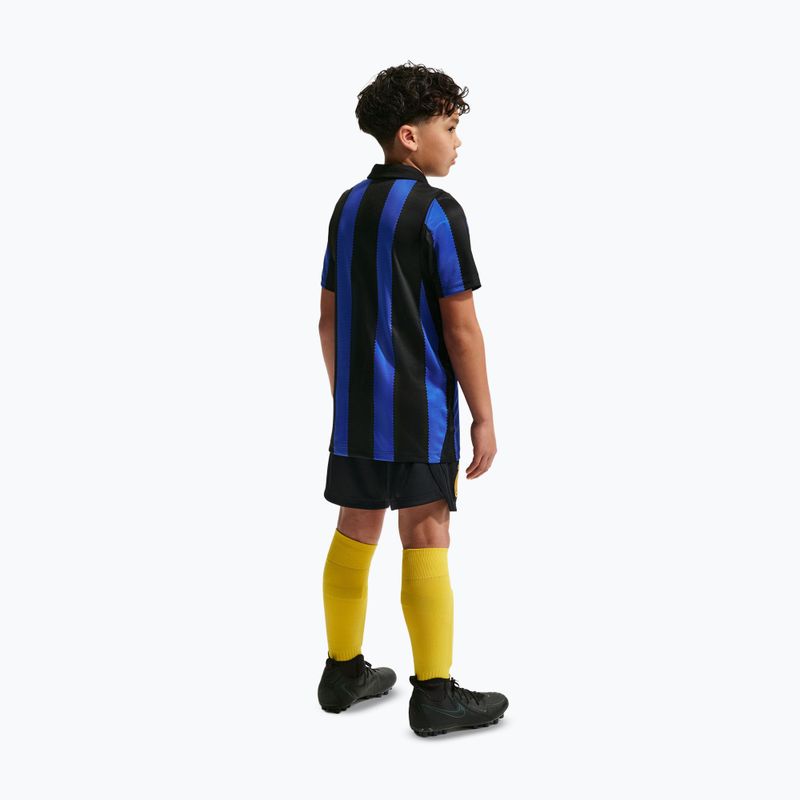 Gyerek futball rövidnadrág Nike Inter Milan Dri-Fit Stadium Home black/university gold 4