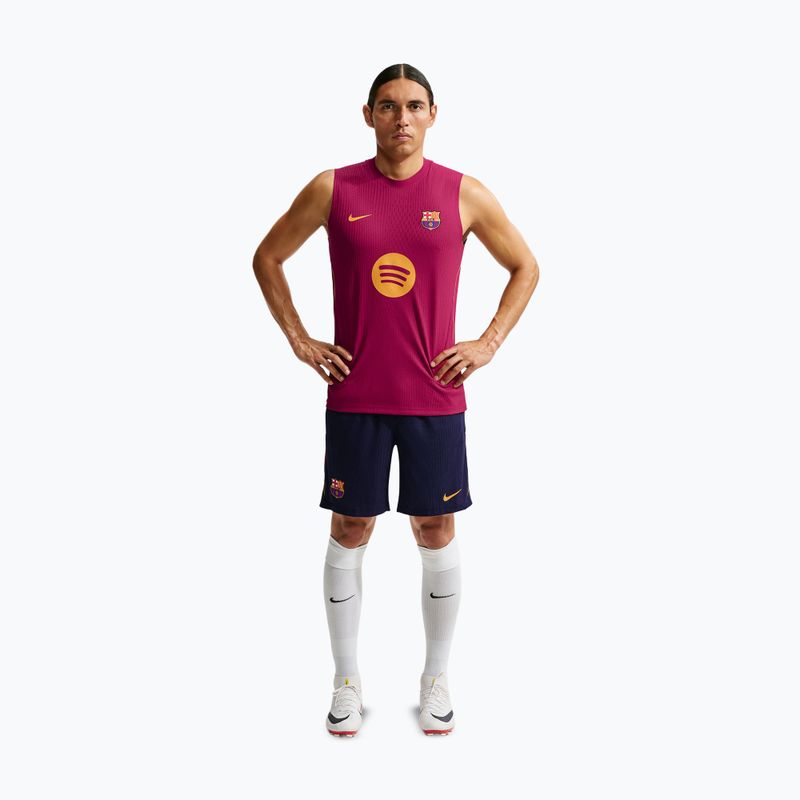 Gyerek futball rövidnadrág Nike FC Barcelona Dri-Fit ADV Strike Elite blackened blue/noble red/mineral yellow 2