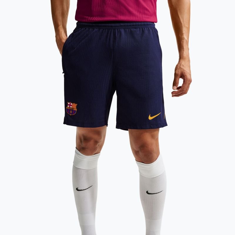 Gyerek futball rövidnadrág Nike FC Barcelona Dri-Fit ADV Strike Elite blackened blue/noble red/mineral yellow 5