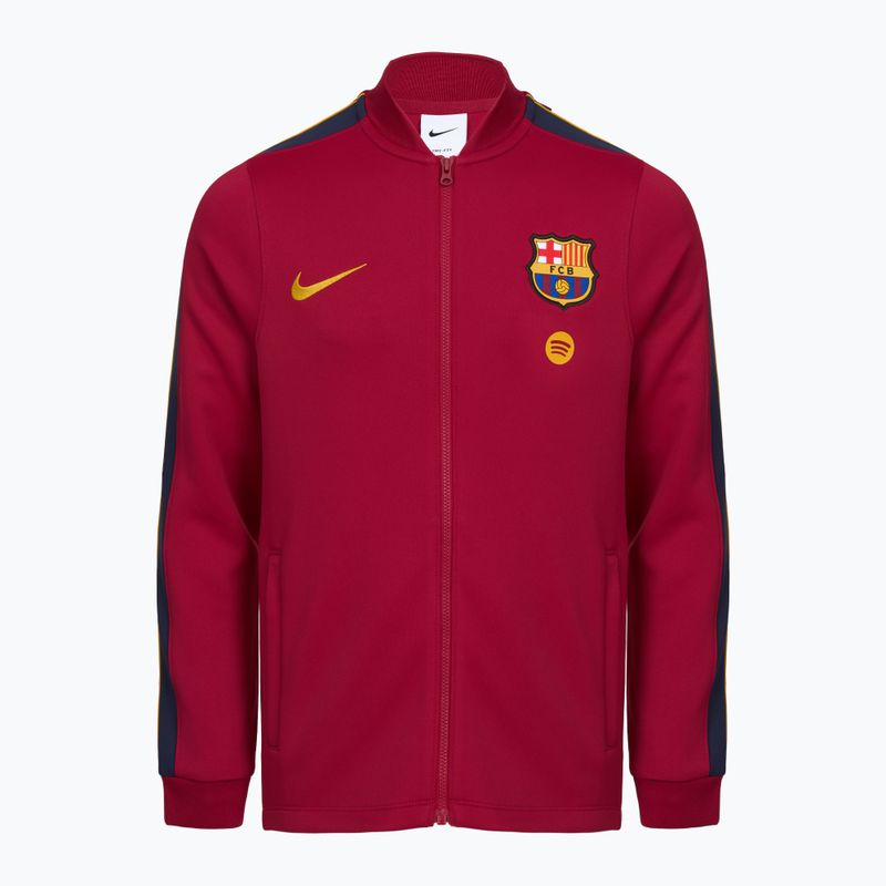 Gyerek futball melegítő Nike FC Barcelona Strike Dri-Fit Soccer Knit noble red/blackened blue 3