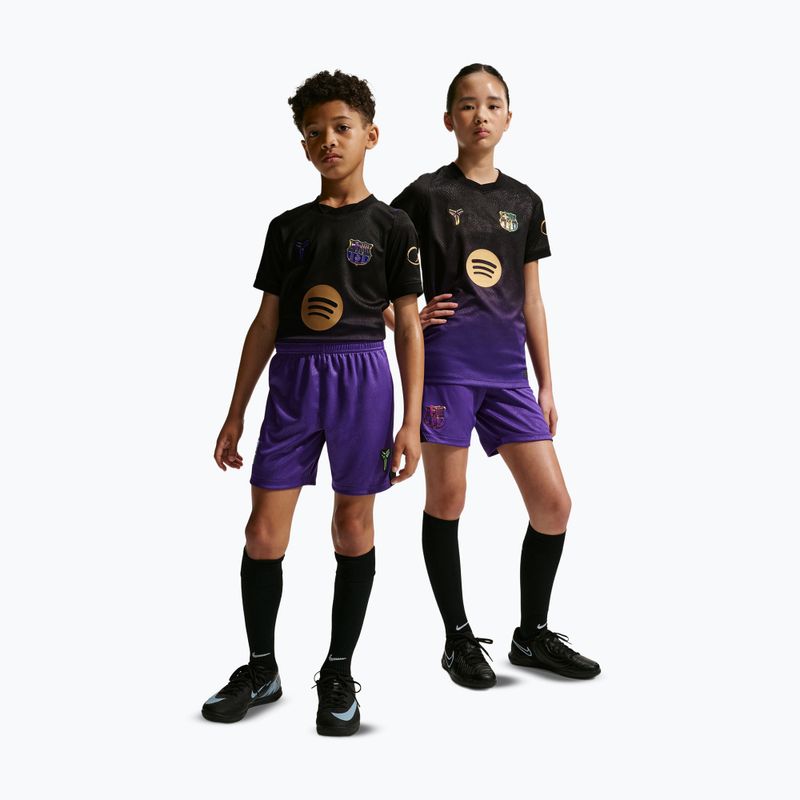 Gyerek focinadrág Nike FC Barcelona 2026/27 Stadium Away field purple/black/black 2