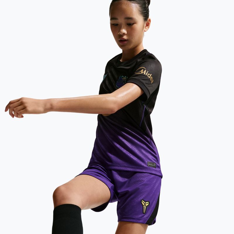 Gyerek focinadrág Nike FC Barcelona 2026/27 Stadium Away field purple/black/black 5