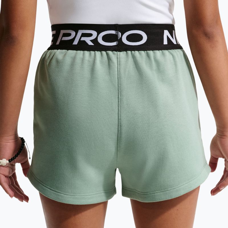 Nike Pro Fleece gyerek rövidnadrág Dri-Fit steam/steam/black/white 6