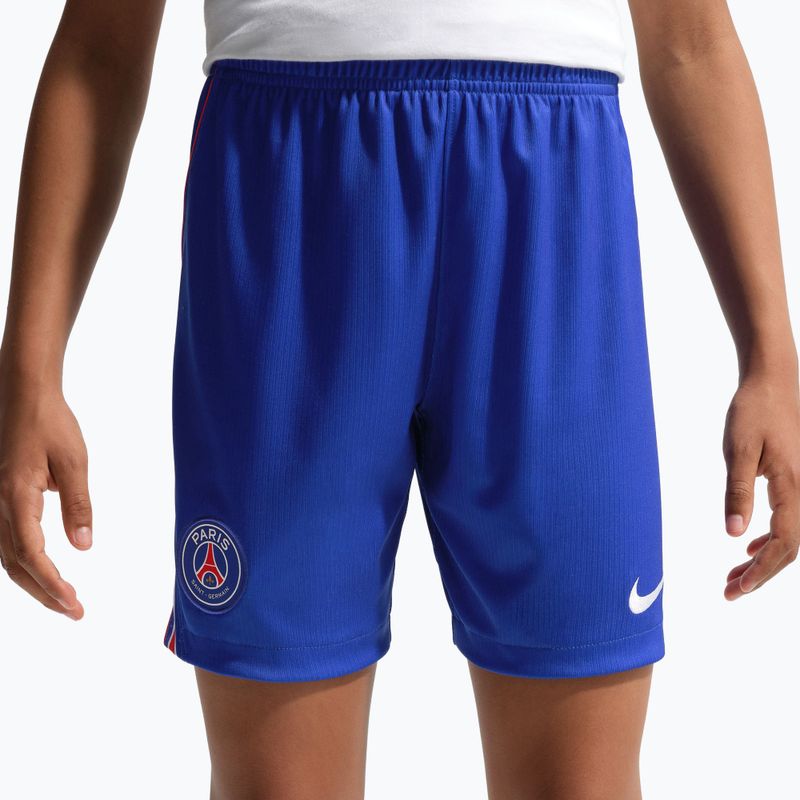 Gyerek futball rövidnadrág Nike Paris Saint-Germain Dri-Fit Stadium old royal/white 8