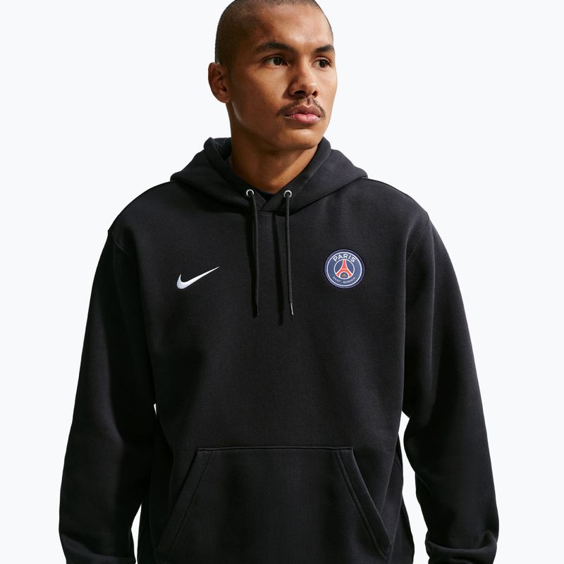 Férfi pulóver Nike Paris Saint-Germain Club black/white 4