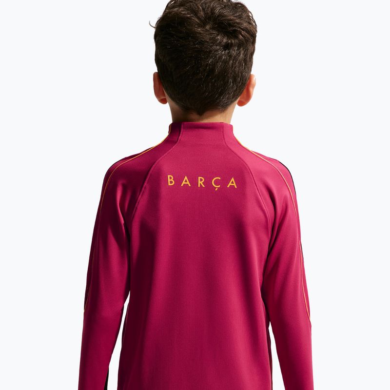 Gyerek Nike FC Barcelona Strike Dri-Fit futball felső Soccer Knit Drill Top 7