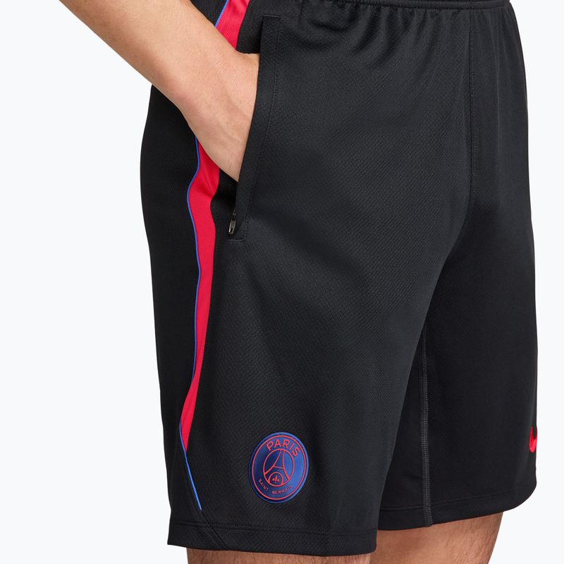 Férfi futball rövidnadrág Nike Paris Saint-Germain Strike black/global red/global red 4