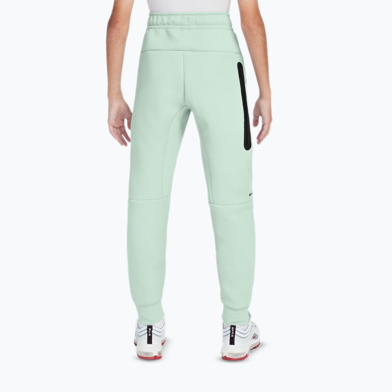 Gyerek nadrág Nike Sportswear Tech Fleece barely green/black/black 2