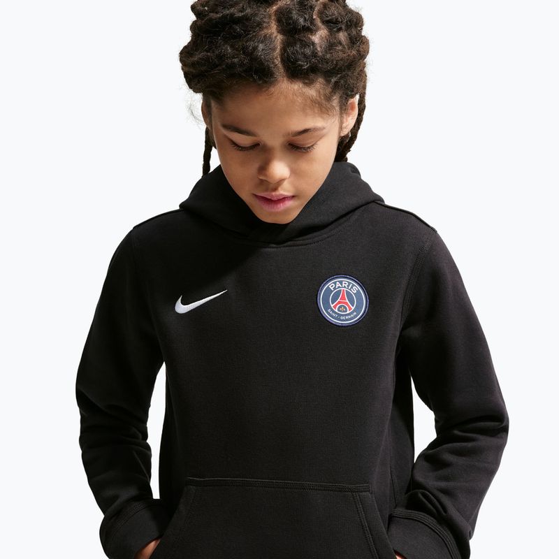 Gyerek pulóver Nike Paris Saint-Germain Club black/white 4