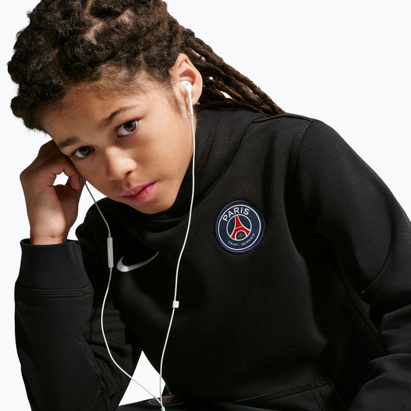 Gyerek pulóver Nike Paris Saint-Germain Club black/white 6