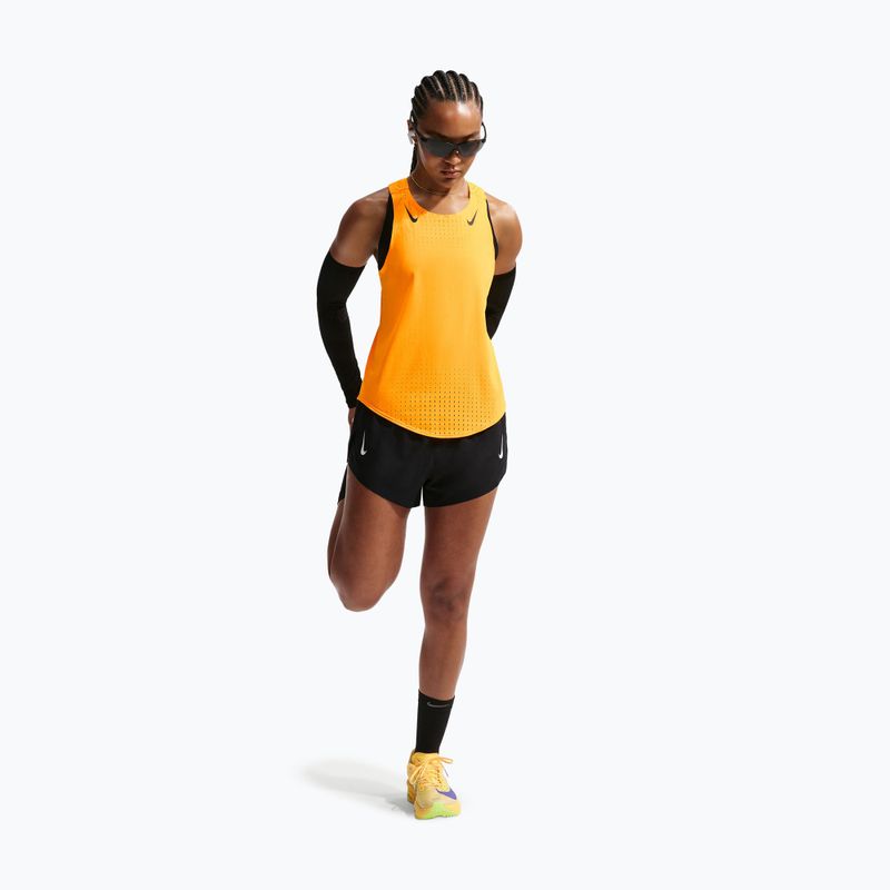 Női futótrikó Nike AeroSwift Dri-Fit ADV Singlet laser orange/black 2