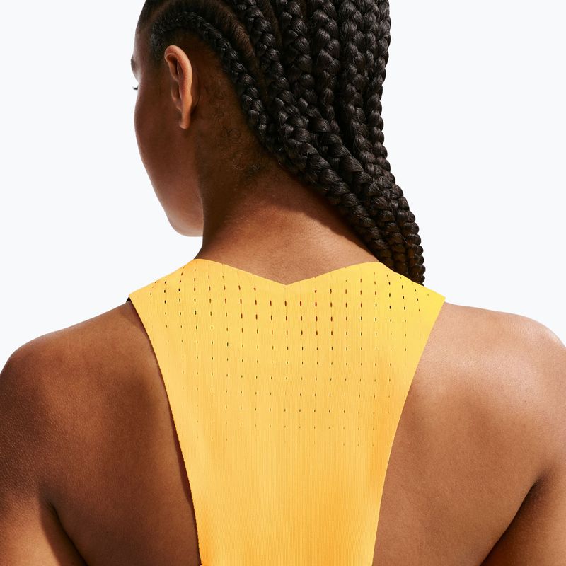 Női futótrikó Nike AeroSwift Dri-Fit ADV Singlet laser orange/black 5