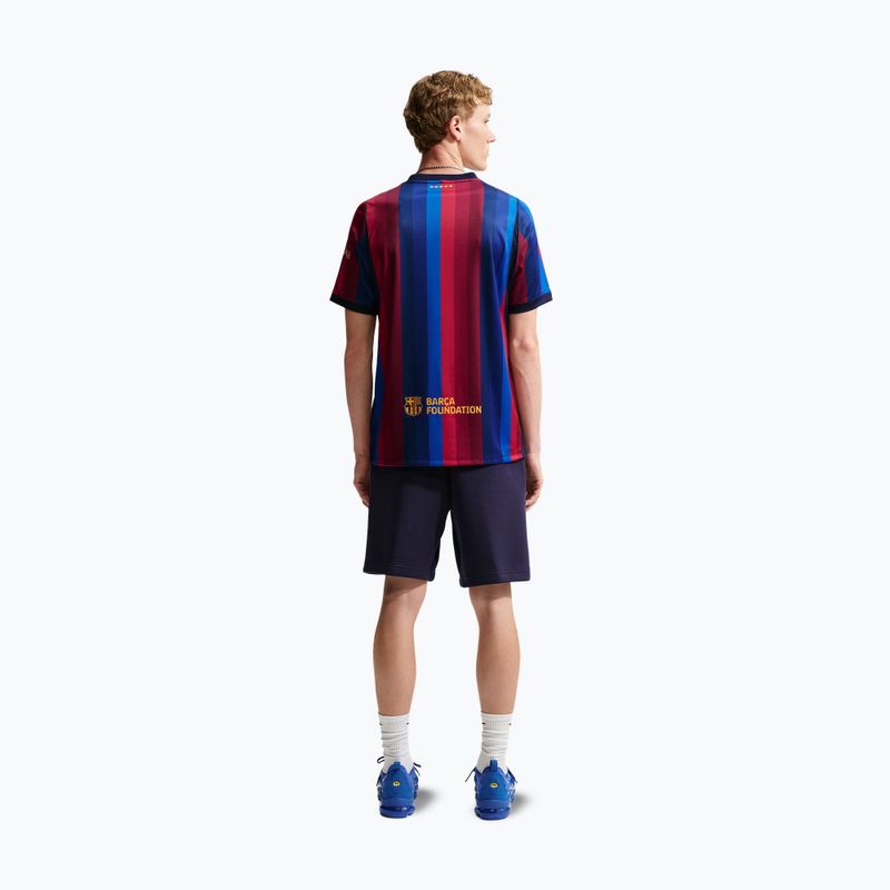 Férfi focimez Nike FC Barcelona Dri-Fit Stadium Home deep garnet/blue void/mineral yellow 3