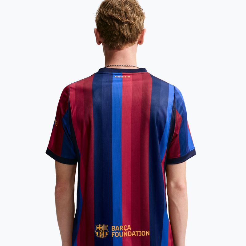 Férfi focimez Nike FC Barcelona Dri-Fit Stadium Home deep garnet/blue void/mineral yellow 4